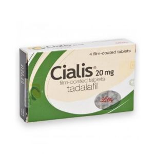 Health Hub Cialis Tadalafil Tablets for Men 20mg - 4 Tablets