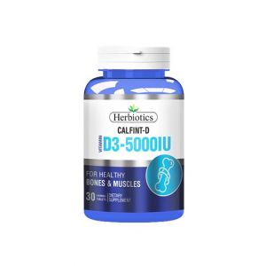 Herbiotics Calfint-D Vitamin D3 5000 IU Chewable Tablets - 30 Tablets