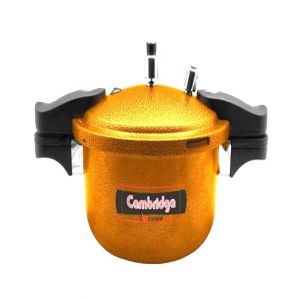Cambridge Dura Series Pressure Cooker 7 Ltr Orange (DEPC33105)