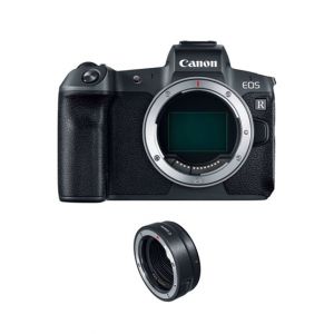 Canon EOS R Mirrorless Digital Camera with Mount Adapter - MBM Warranty