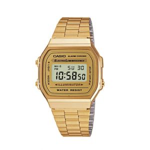 Casio Classic Leisure Alarm Sports Unisex Watch (A168WG-9EF)