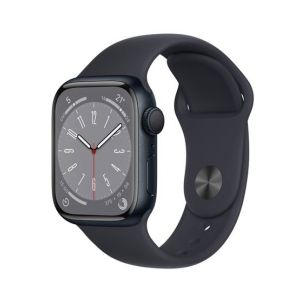 Apple Watch Series 8 41mm Midnight Aluminum Case with Midnight Sport Band - GPS