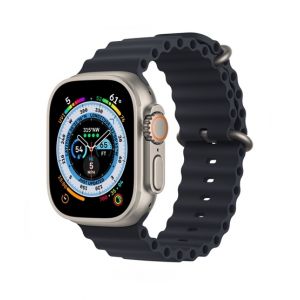 Apple Watch Ultra 49mm Titanium Case With Midnight Ocean Band - GPS