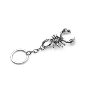 Afreeto Scorpion Pendant Keychain Ring