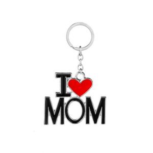 Afreeto I Love MOM Car Keychain