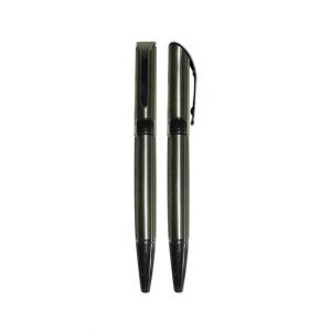 World of Promotions Metal Ballpoint Pen Silver