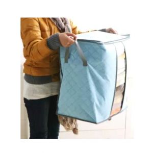 HR Business Folding Laundry Storage Bag Blue