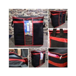 Charming Closet Washable Blanket Storage Bag Black