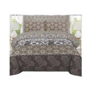 Chenab Collection Double Size Bed Sheet (786-442)