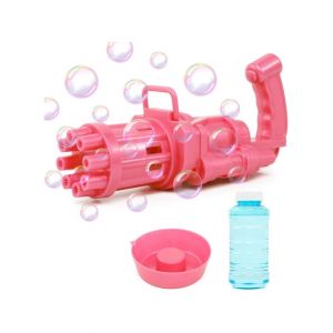 CHGBOAT 8-Hole Bubble Toy Gun Machine For Kids
