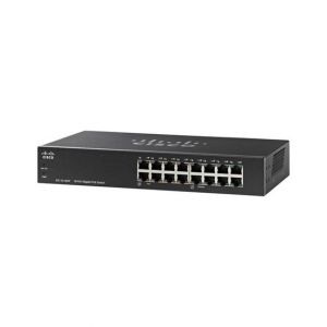 Cisco 16-Port  PoE Unmanaged Network Switch (SG110-16HP)