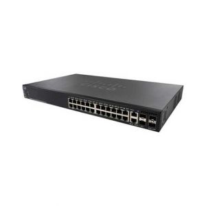 Cisco 24-Port Gigabit Managed Stackable Switch (SG550X-24-K9)