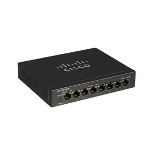 Cisco 110 Series 8-Port Unmanaged PoE Gigabit Desktop Switch (SG110D-08HP)