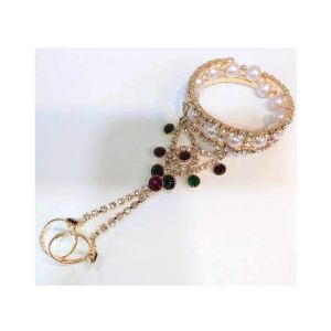 AR Boutique Ring Chain Bracelet For Women (0001)