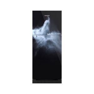 Kenwood Sapphire Glass Door Freezer-On-Top Refrigerator 11 Cu.Ft Cloud (KRF-23357)