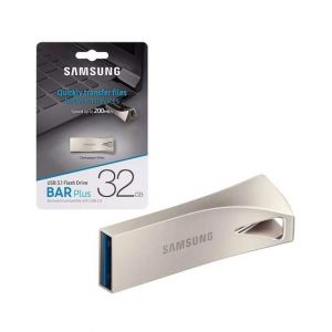 Samsung Bar Plus USB Flash Drive 32GB Silver