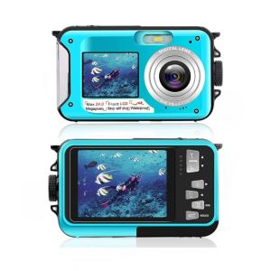 Consult In HD Dual Screen 24MP Waterproof Underwater Camera