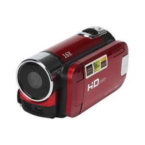 Consult Inn 16X Zoom Digital Video Camcorder TFT LCD Red 16MP