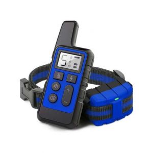 Consult Inn Dog Shock Vibration Training Collar 500m Blue