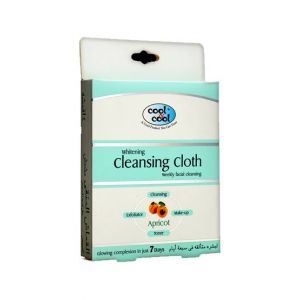 Cool & Cool Facial Cleansing Cloths Apricot 4’s 