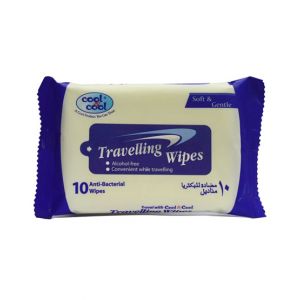 Cool & Cool Travelling Wipes - 10 Pcs (W535X)
