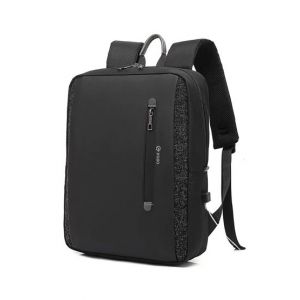 Poso Laptop Backpack (PS-650)-Black-15.6"