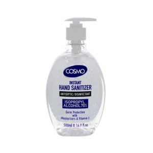 Cosmo Instant Hand Sanitizer 500ml (70% Alcohol ISO Certified)
