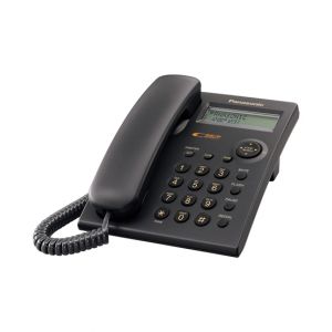 Panasonic Corded Landline Telephone Black (KX-TSC11B)