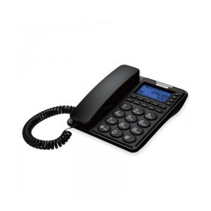 Uniden Corded Landline Telephone Black (AT-6410)