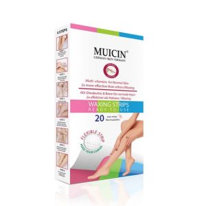 Muicin Hair Removal Waxing Strips - 20 Pcs