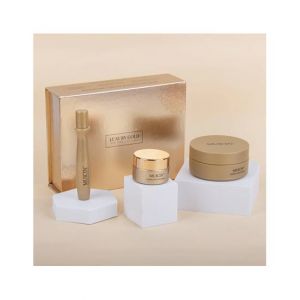 Muicin Luxury Gold 3 in 1 Eye Care Kit & Rice Facial Cleanser