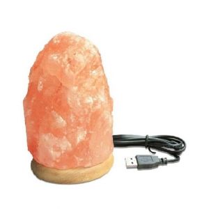 Dealbyu RGB USB Lamp Himalayan Pink Salt Crystals Lamp