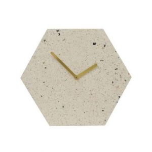 Premier Home Mimo Terrazzo Table Clock - Grey (2201103)