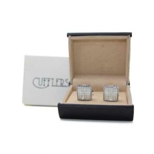 Cufflers Novelty Square Cufflinks with Free Gift Box CU-2009