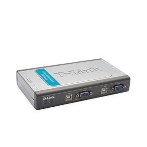 D-Link 4‑Port USB KVM Switch (DKVM-4U)