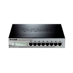 D-Link 8-Port 10/100 Fast Ethernet Switch With PoE (DES-1210-08P)