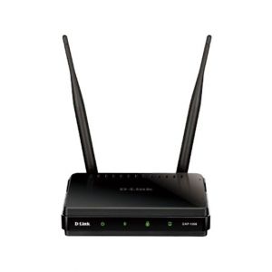 D-Link Wireless N 300Mbps WiFi Range Extender - Black (DAP-1360)