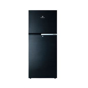 Dawlance Chrome Freezer-On-Top Refrigerator 12 Cu Ft Hairline Black (9173-WB)