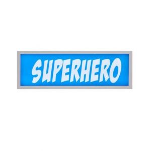 Premier Home Superhero Led Light Box - Blue (2502168)