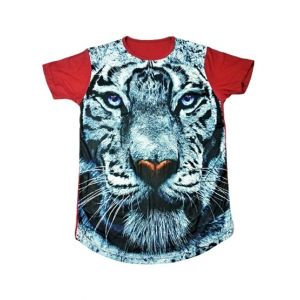Kings 3D Tiger Printed T-Shirt (0624)