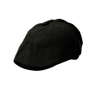 King Hat & Caps British Retro French Cap For Unisex Black