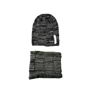 King Hat & Caps Winter Cap With Neck Warmer Scarf For Unisex (0660)