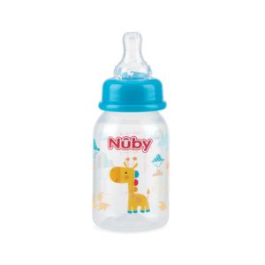 Nuby Standard Neck Feeding Bottle Blue (NV03003)