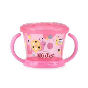 Nuby Designer Snack Keeper For Kid’s Pink (ID5564)