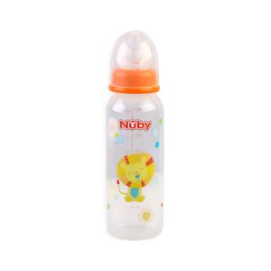 Nuby Standard Neck Bottle For Kid’s Orange (NV03004)