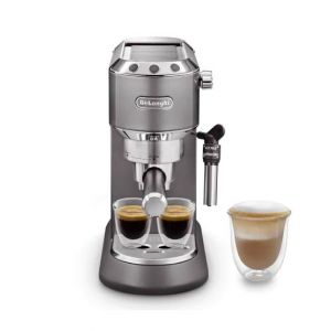 Delonghi Dedica Metallics Manual Espresso Coffee Machine (EC785.BG)
