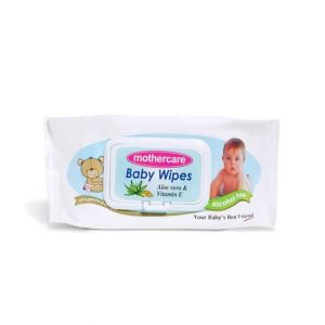 Mothercare Baby Wipes White - 70 Pcs