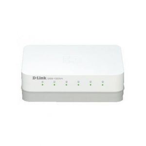 D-Link 5 Port Gigabit Unmanaged Desktop Switch White (DGS-1005A/E)