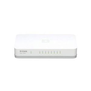 D-Link 8 Port Gigabit Easy Desktop Switch White (DGS-1008A)