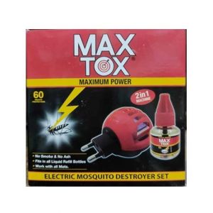 Maxtox Electric Mosquito Destroyer Machine with Liquid Refill 45ml